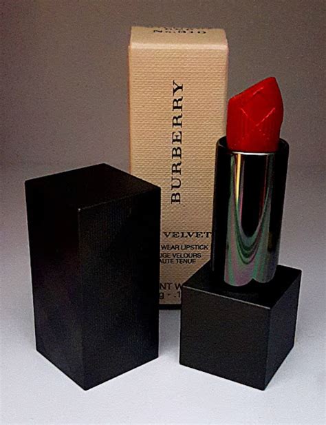 burberry military red lip velvet|burberry lip velvet lipstick.